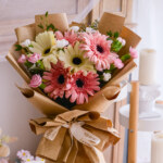 Pink Daisy, White Daisy, Flower Bouquet, Free Delivery, KL, Kuala Lumpur, Birthday, Surprise