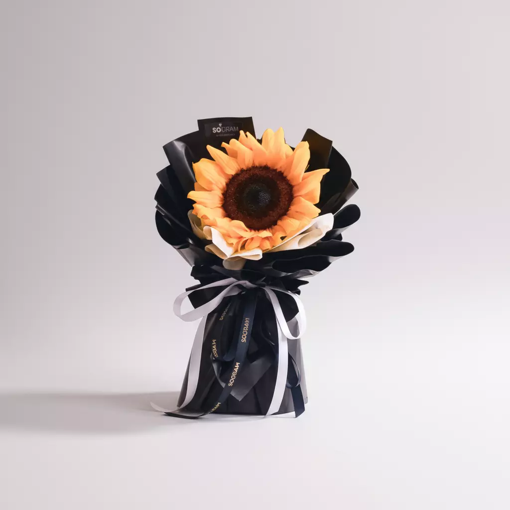 SunFlower Mini Bouquet- Single Stalk