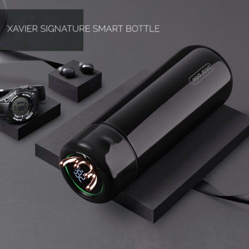 Tap Tap Thermo Flask Smart Bottle [Black] - 50Gram