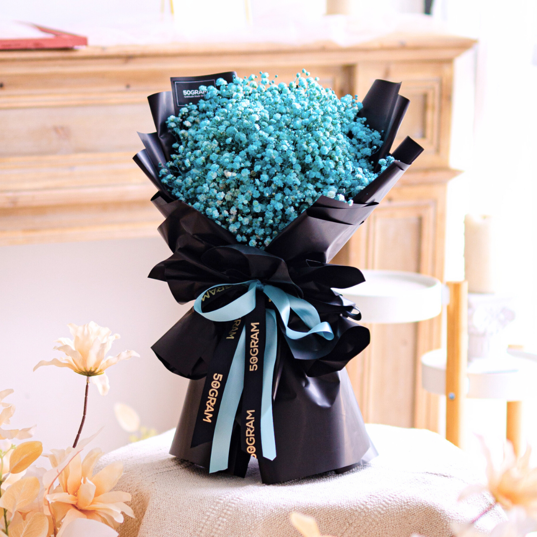 Baby Tiffany Baby Breath Hand Bouquet Free Delivery KL & PJ