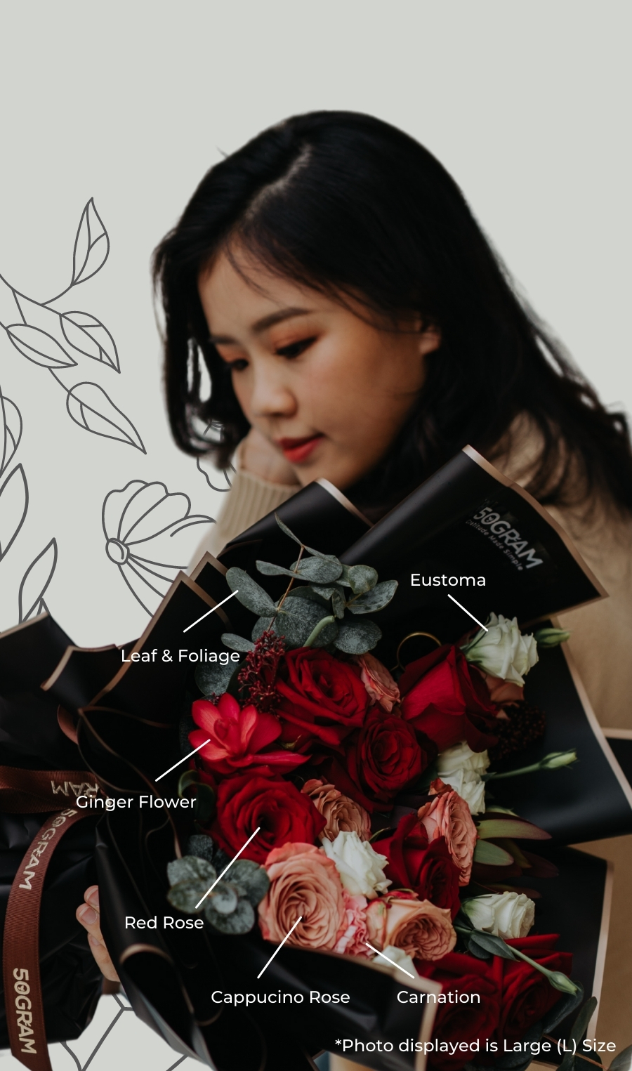 Infinite-Love Bouquet 7 Infinite Love Valentines Bouquet Description 5