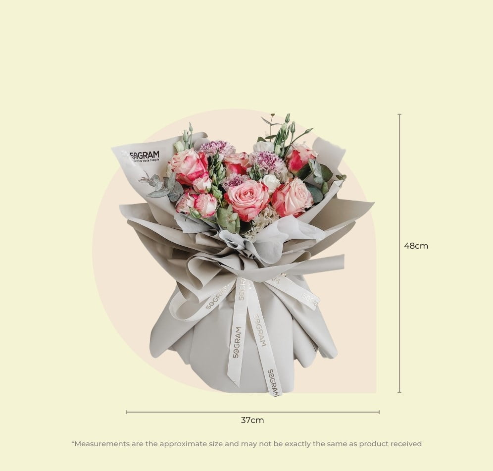Forever Pure - Mother's Day Hand Bouquet 5 Forever Pure 6 1