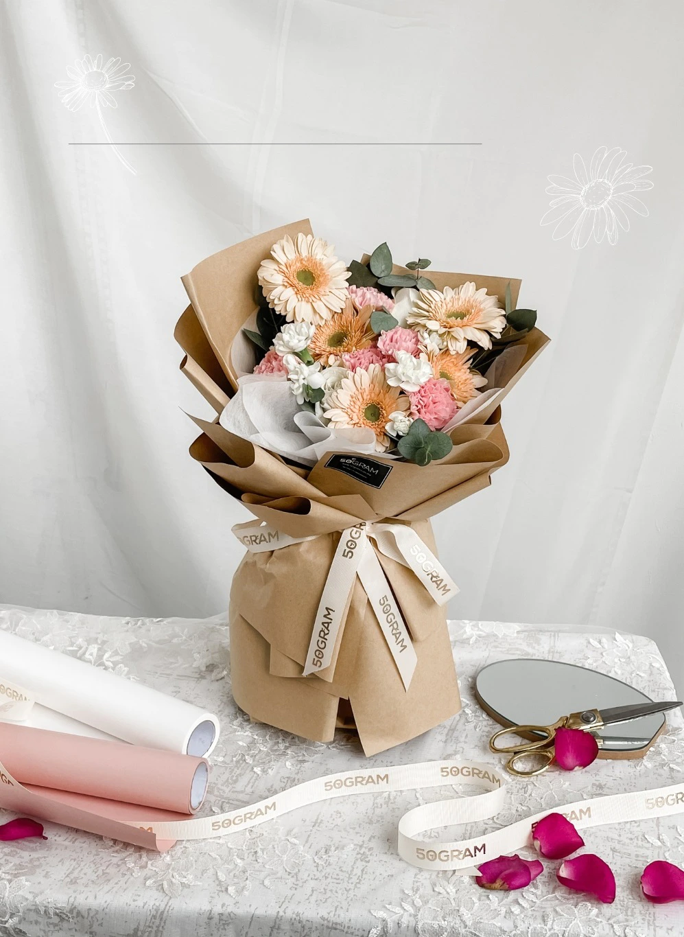 Forever Young - Mother's Day Hand Bouquet 4 Product Desc Forever Young 3a