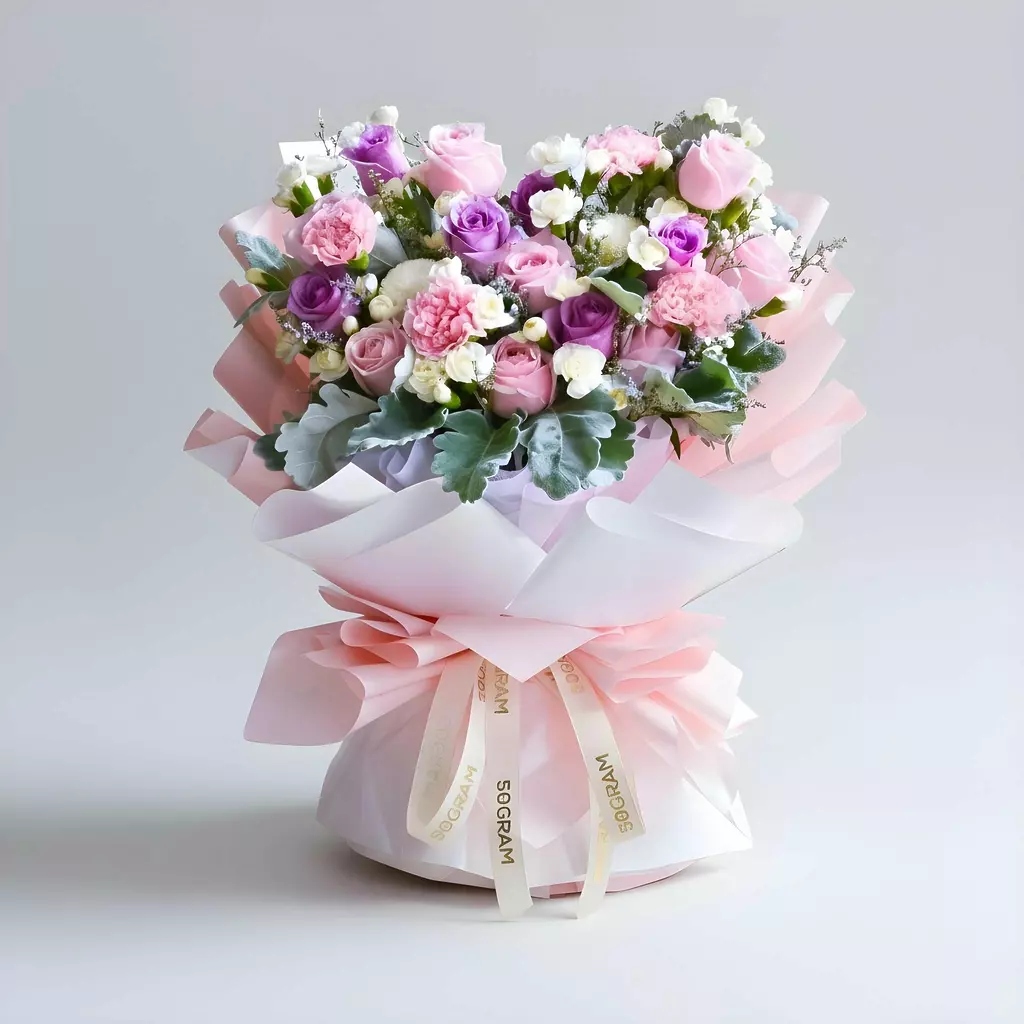Soulmate Pink Carnation Hand Bouquet