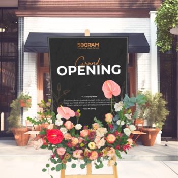 Infinite Fortune Opening Stand Delivery For Grand Opening in KL/PJ , free same-day delivery flower stand to Klang Valley, KL ; Selangor for your congratulatory grand opening.