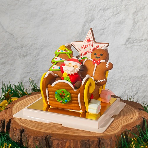 Gingerbread sleigh 1 1