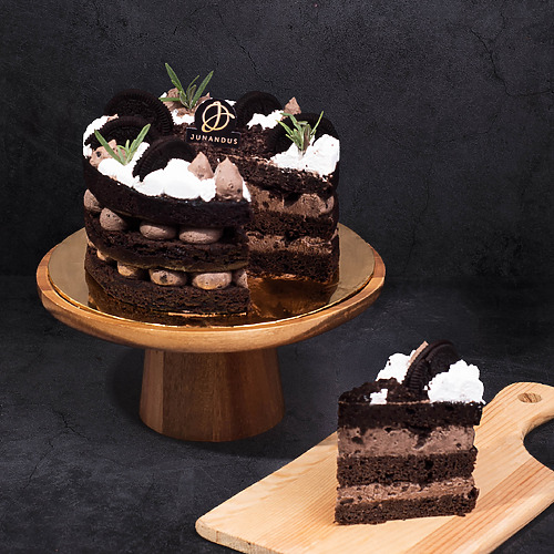Oreo chocolate vegan naked cake 5 1