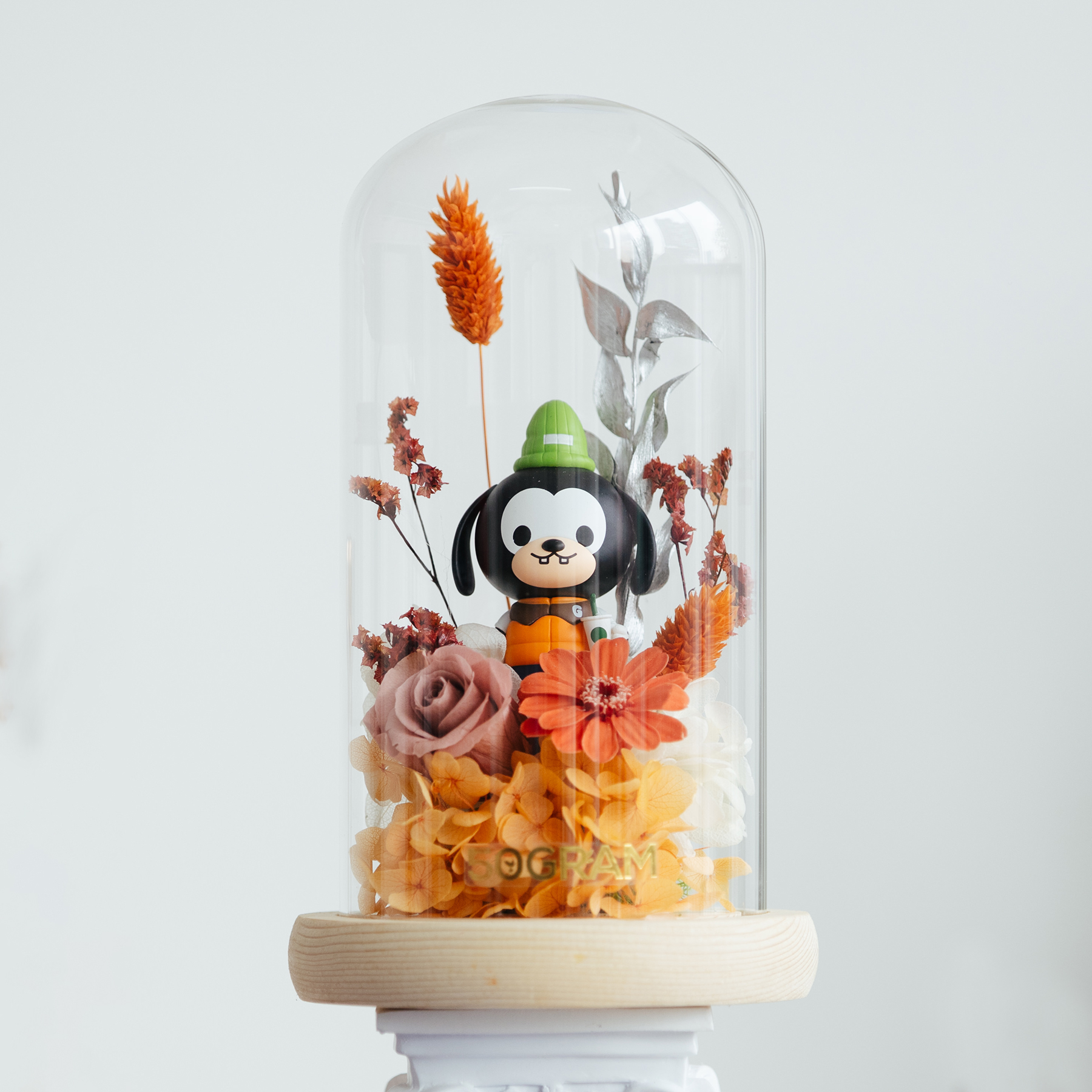 Goofy | roses preserved jar