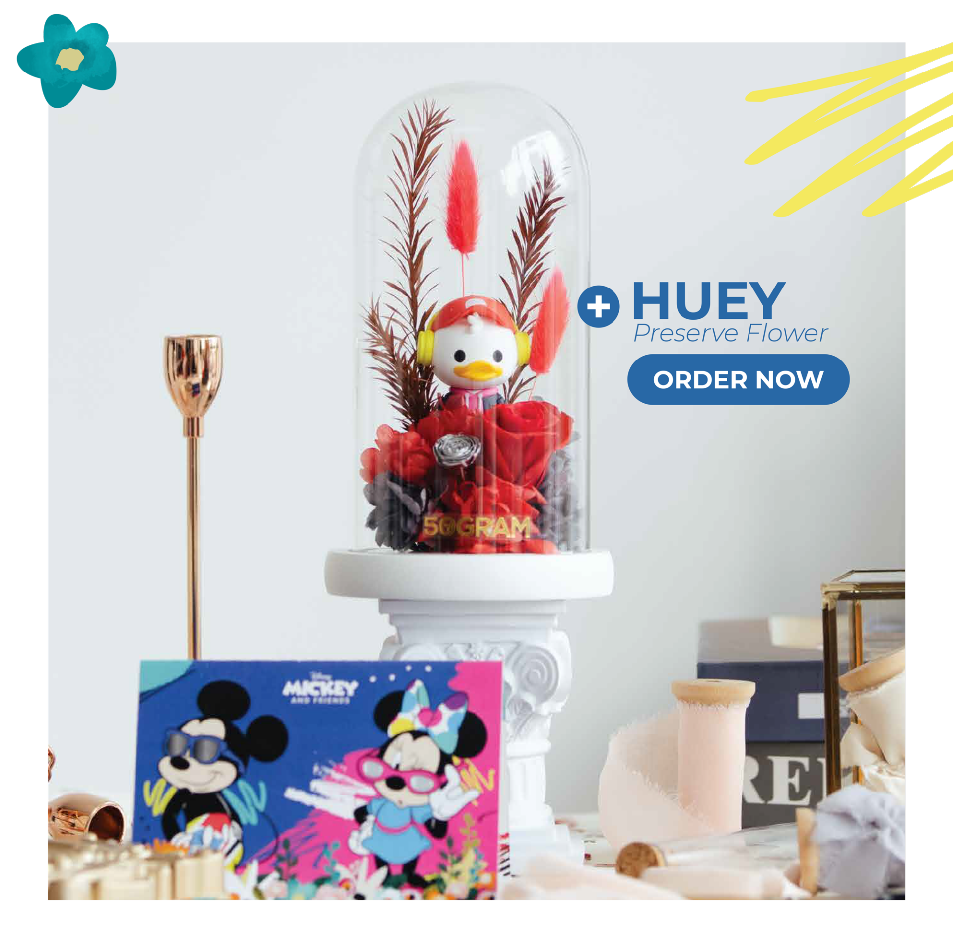 Mickey preserve huey