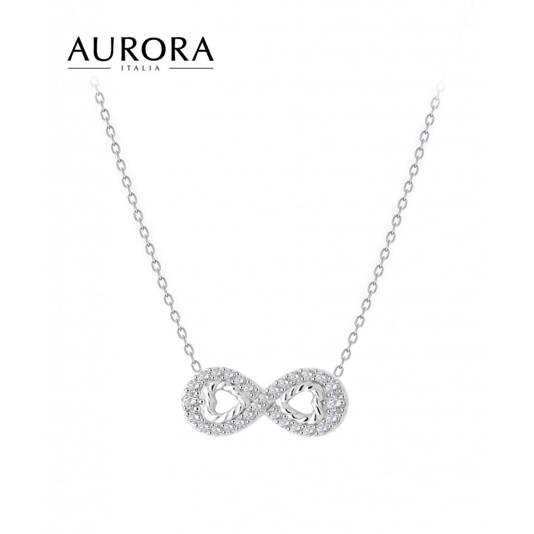 Auroses infinity love necklace