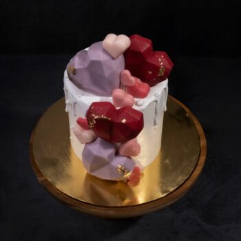 Diamond Love Designer Cake 2