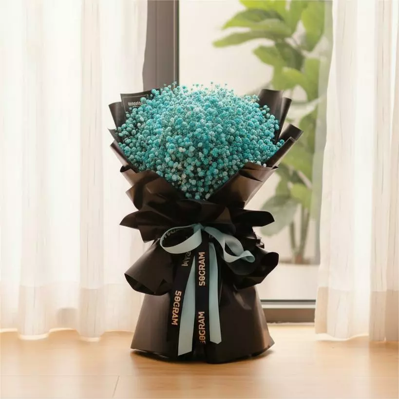 Baby Tiffany Baby Breath Hand Bouquet
