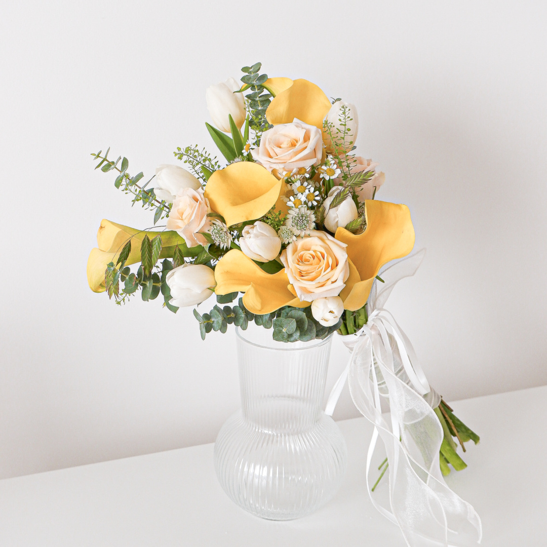 Begonia | bridal bouquet