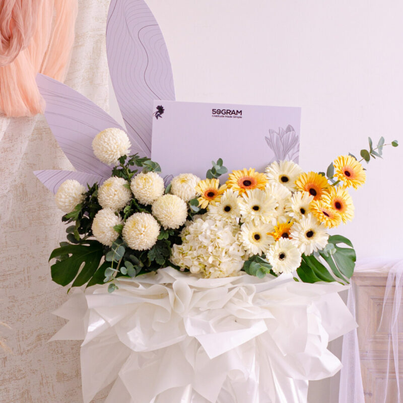 Condolences flowers in kl,pj & selangor , free same-day delivery