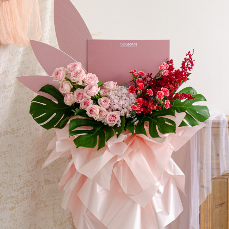Flower Stand & Opening Stand Delivery For Grand Opening in KL/PJ , free same-day delivery flower stand to Klang Valley, KL & Selangor for your congratulatory grand opening.