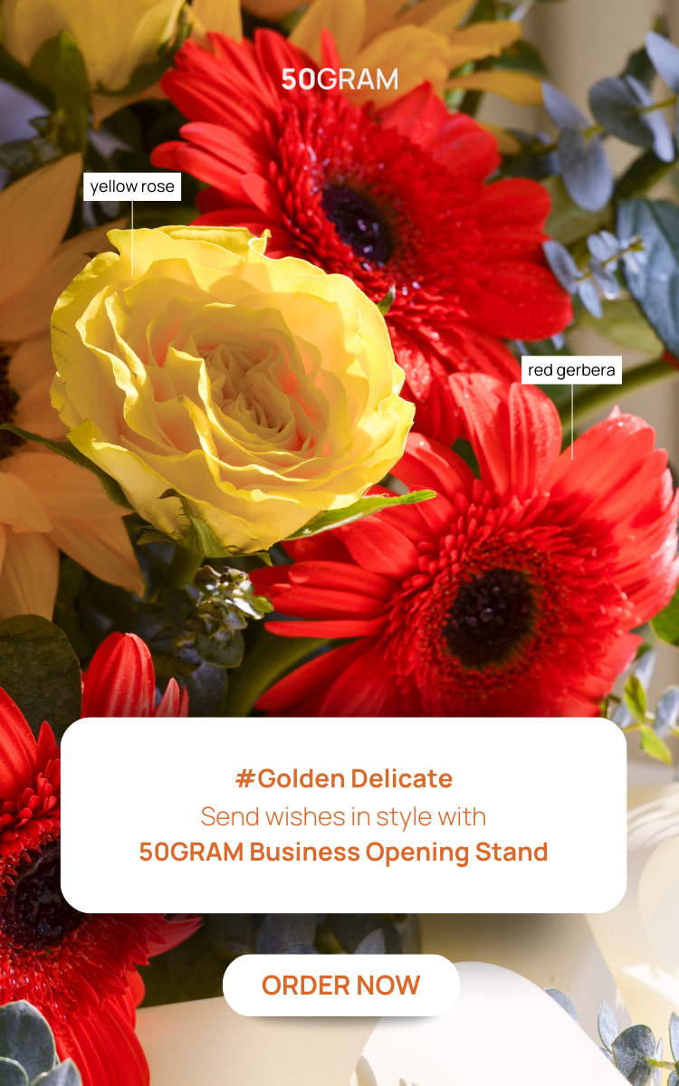 Golden Delicate | Business Opening Stand | Free Delivery