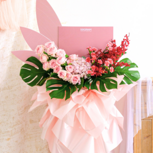 Medley Bliss | Business Opening flower Stand - Upgrade size - free delivery KL PJ