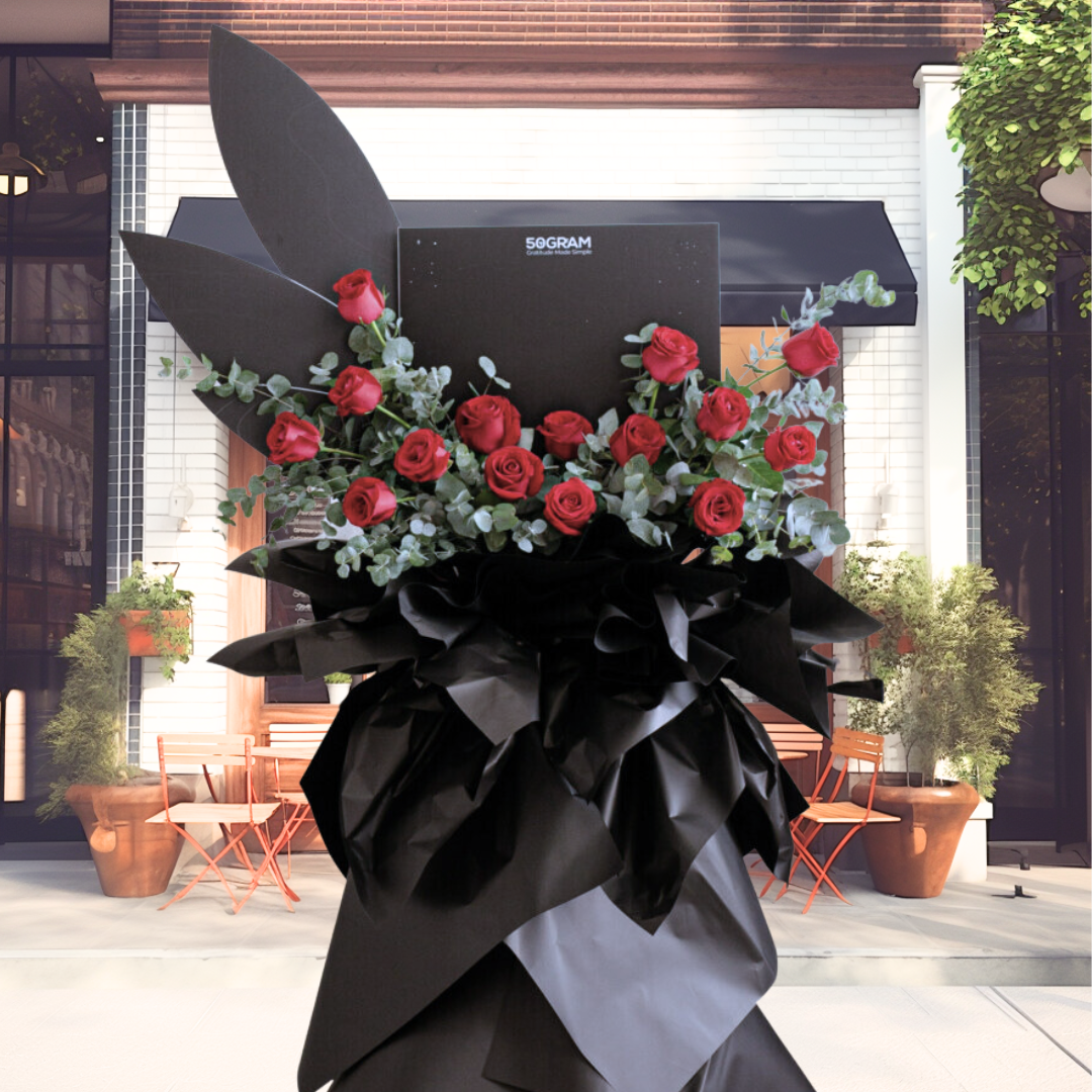 Lavish Lustres Flower Stand & Opening Stand Delivery For Grand Opening in KL/PJ , free same-day delivery flower stand to Klang Valley, KL & Selangor for your congratulatory grand opening.