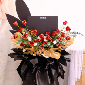 Glowing Fame Upsize Opening Stand Flower Stand Flower Stand & Opening Stand Delivery For Grand Opening in KL/PJ , free same-day delivery flower stand to Klang Valley, KL & Selangor for your congratulatory grand opening.