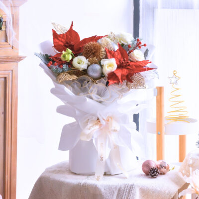 White christmas bouquet