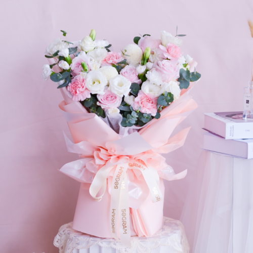 Sensual Bloom Valentine flower bouquet (m) Free Delivery KL & PJ