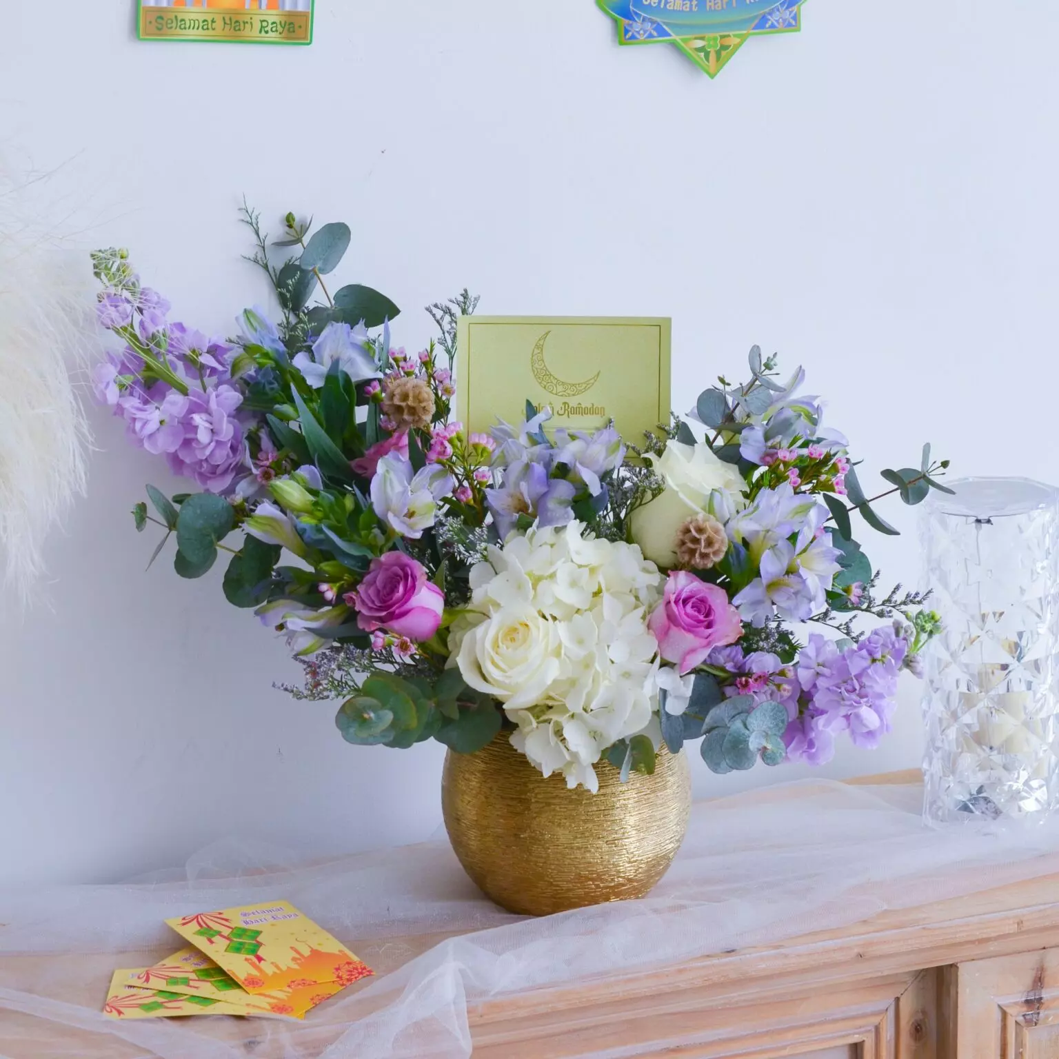 Najma Purple Roses | Flower Box