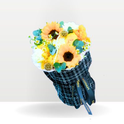 Oriental Scents Russian Style Sunflower Bouquet Free Delivery KL PJ