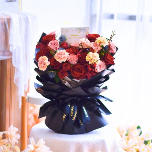 Everlasting Love | Hand Bouquet Free Delivery KL & PJ