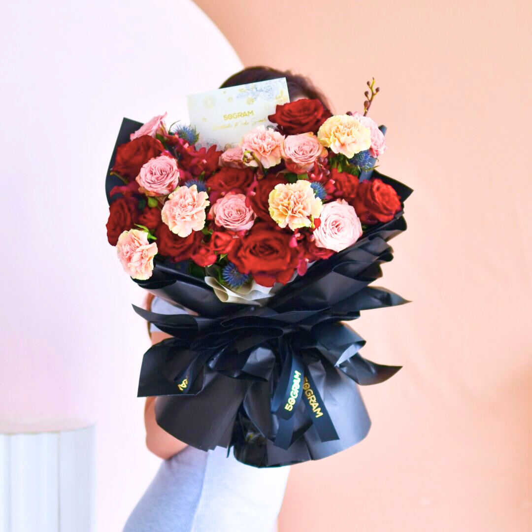 Everlasting Love | Hand Bouquet Free Delivery KL & PJ