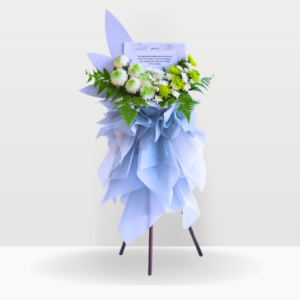 Whispering Grace | Condolences Flower Stand Standard Size Free Delivery KL & PJ