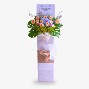 Harmony’s Embrace | Condolences Flower Stand Standard Size Free Delivery KL & PJ
