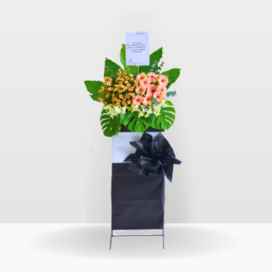 Serene Harmony | Condolences Flower Stand Standard Size Free Delivery KL & PJ