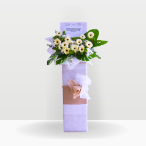 Verdant Floral | Condolences Flower Stand Standard Size Free Delivery KL & PJ