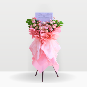 Pink Petals | Business Opening Stand - Standard Size - Free Delivery KL & PJ