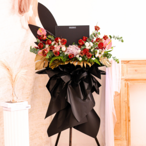 Glowing Fame Upsize Opening Stand Flower Stand Flower Stand & Opening Stand Delivery For Grand Opening in KL/PJ , free same-day delivery flower stand to Klang Valley, KL & Selangor for your congratulatory grand opening.