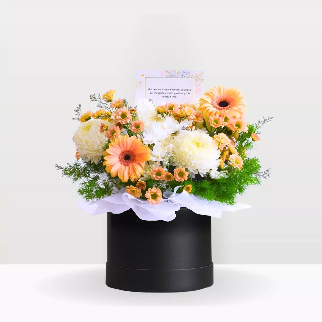 Sunset Remembrance | Condolences Flower Box