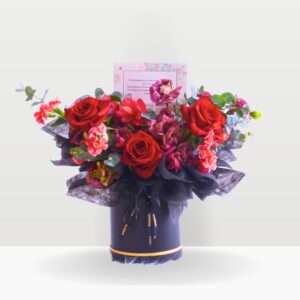 Firestarter Red Business opening Flower Box | Fresh Flower | Free Delivery KL & PJ