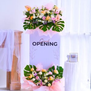 Passion Resurgence business opening steel stand | Fresh Flower | Free Delivery KL & PJ
