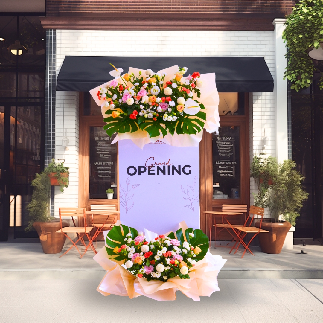 The Success | Business Opening Flower Steel Stand , Free Delivery KL & PJ