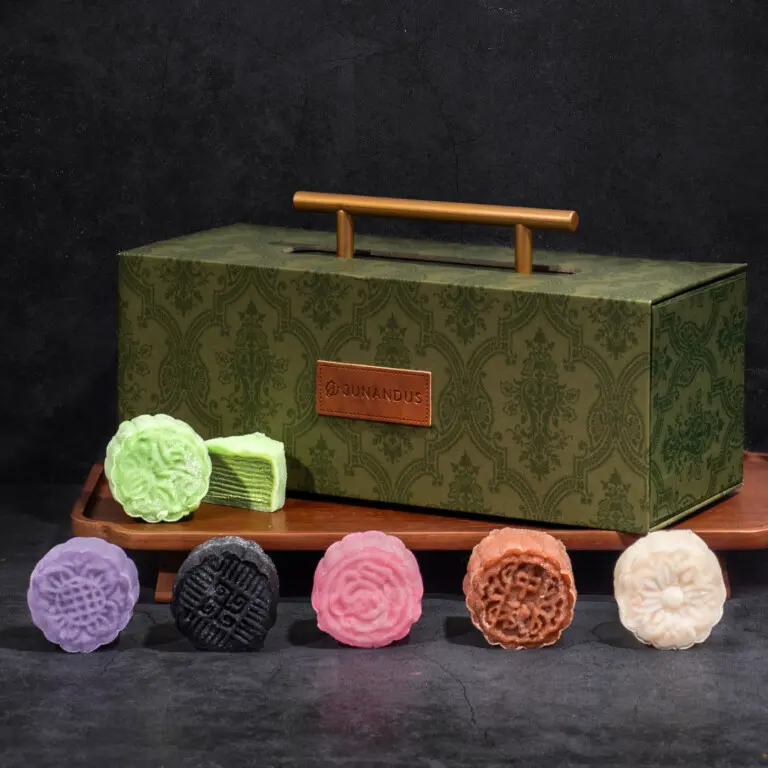 Opulence Gift Box - Traditional Mini Mooncake (8pcs) - JUNANDUS