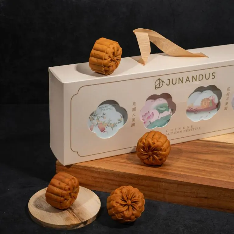 Opulence Gift Box - Traditional Mini Mooncake (8pcs) - JUNANDUS