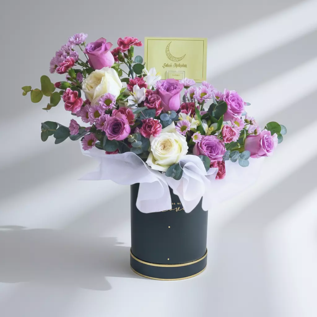 Eid Elegance Ramadan Flower Box