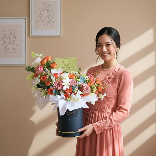 Iftar blossom ramadan flower box fp 3