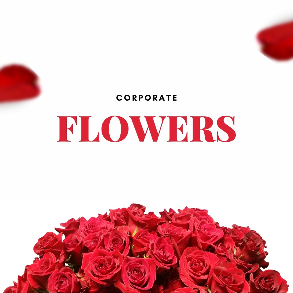 Corperate flowers banner