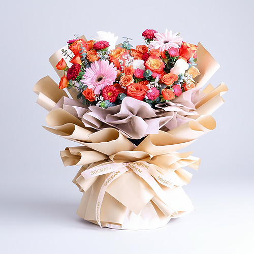 Pink Glow Posy Large FP 1