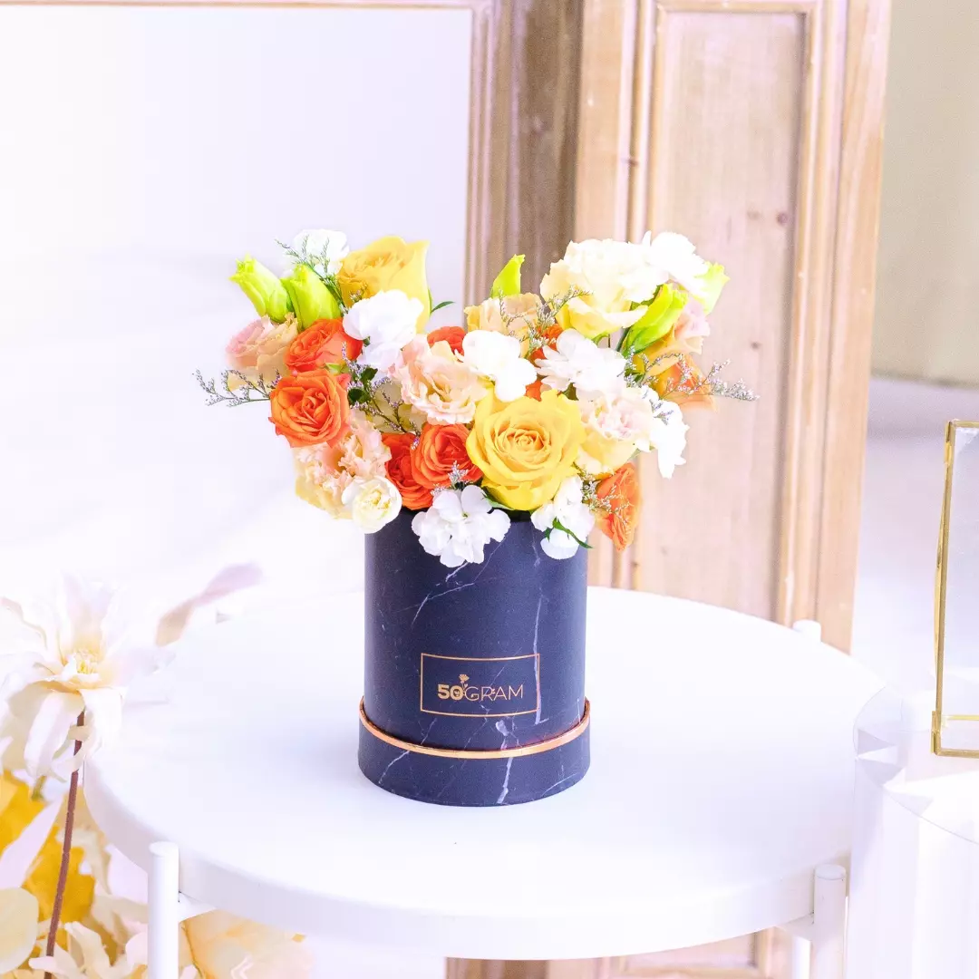 Amber Joy Flower Box