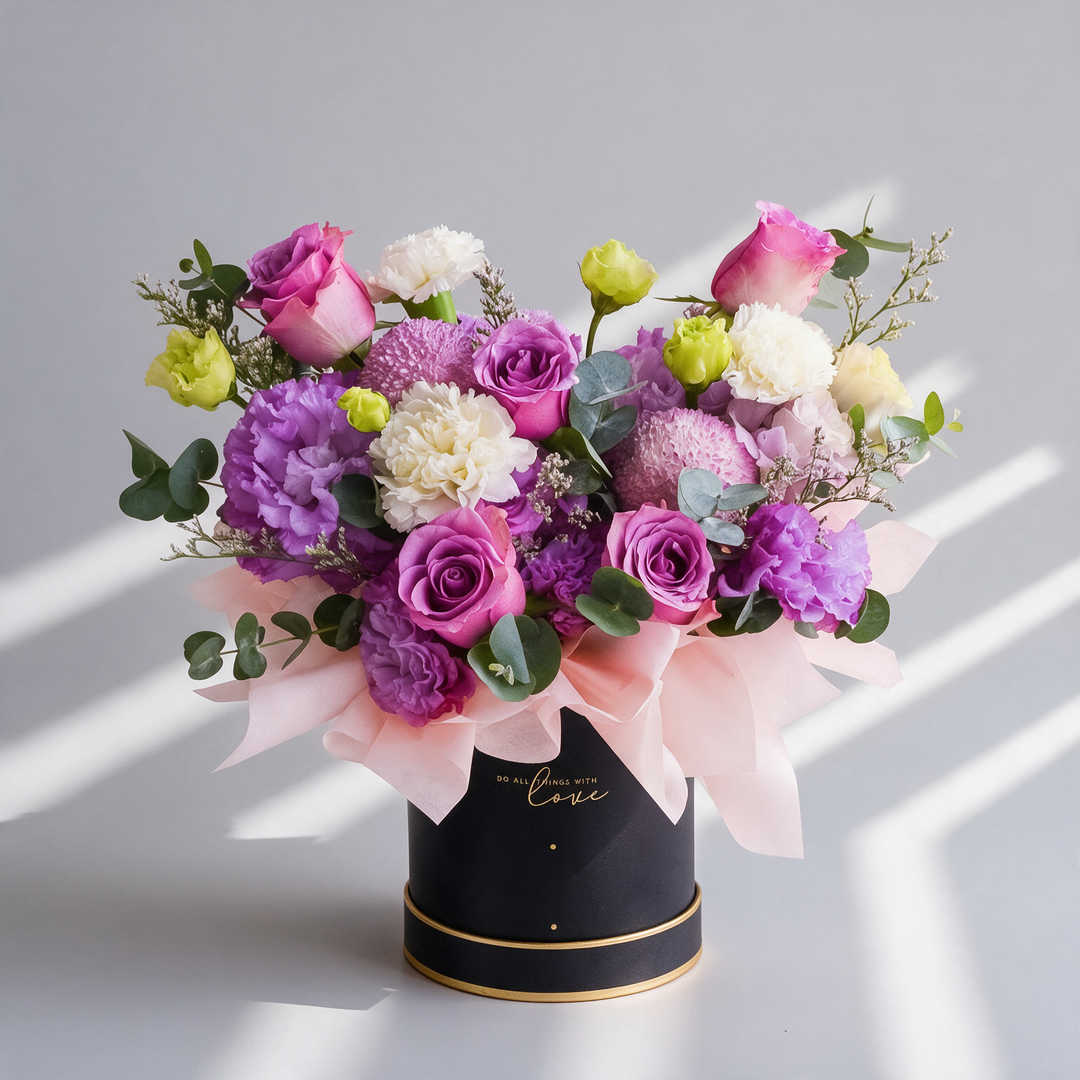 Violet Beauty Flower Box