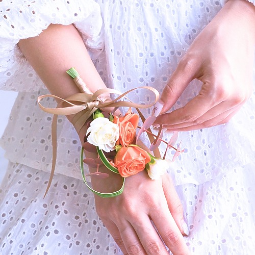 Sacred vows corsage