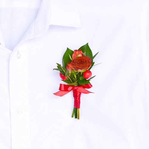 Cherished union boutonniere