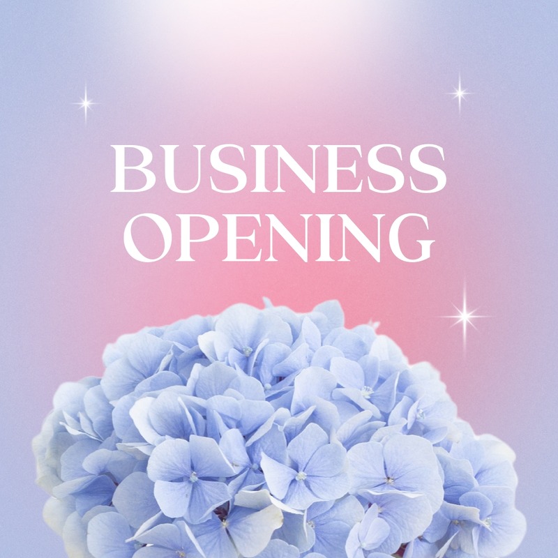 Business opening card